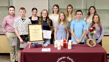National Junior Honor Society inductees (5/2025)