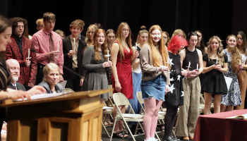 National Honor Society inducts 26!