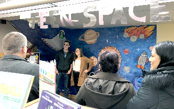 Teen Space at Sherburne Public Library 2019