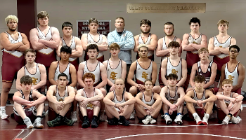 S-E varsity wrestling team (2/2025)