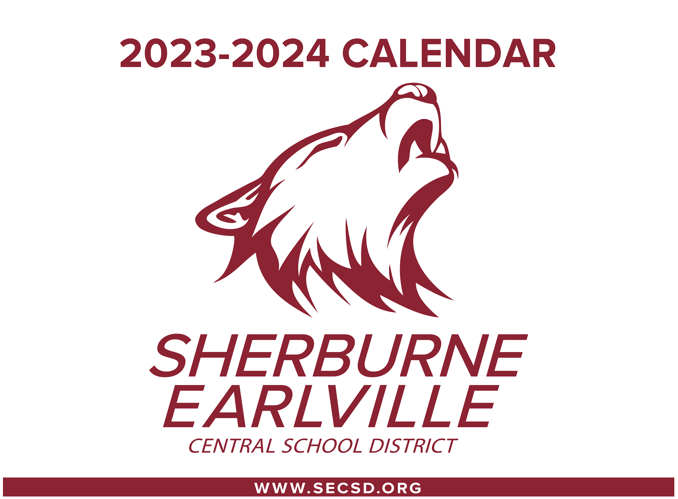 SECSD 2023-2024 District Calendar Cover