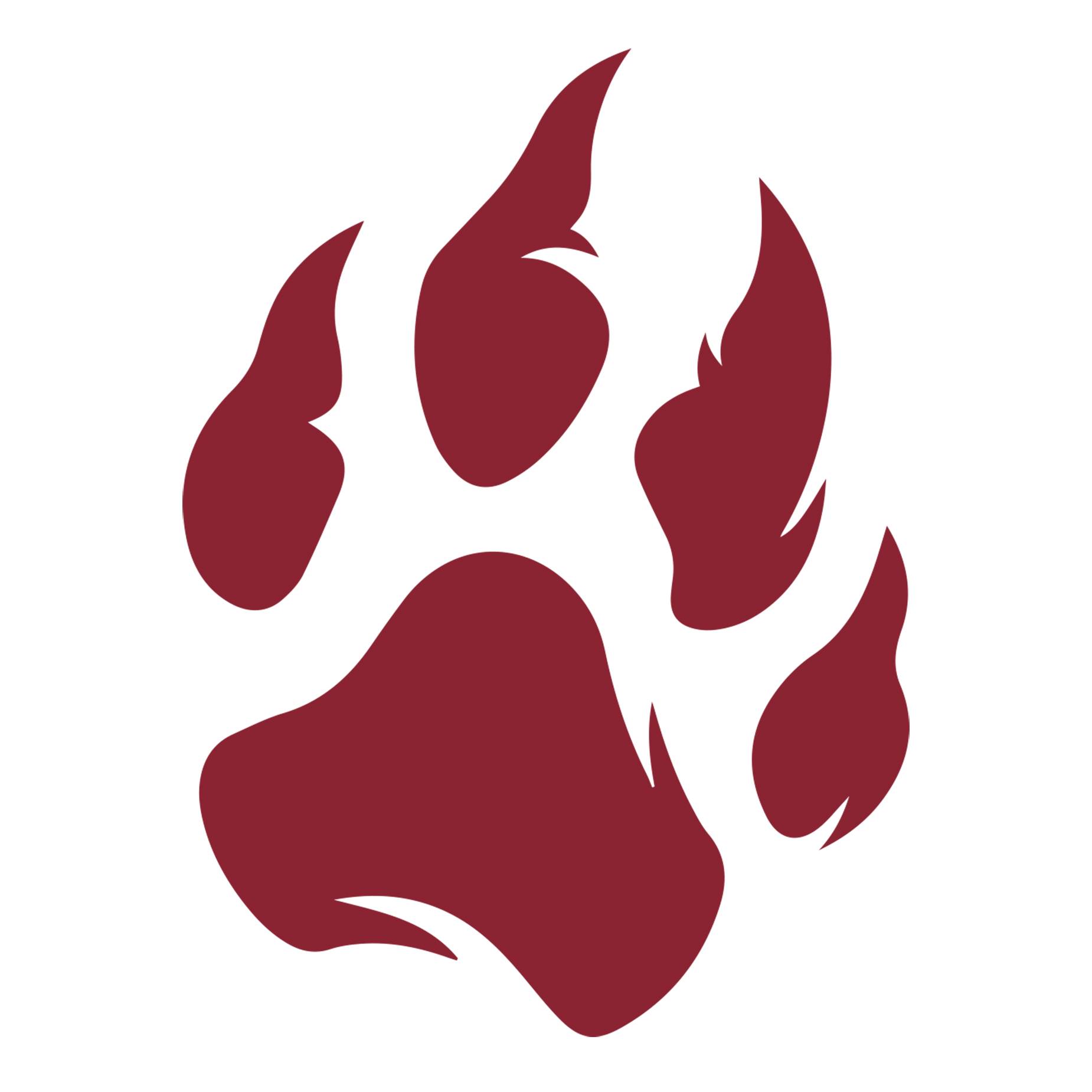 wolf paw logo