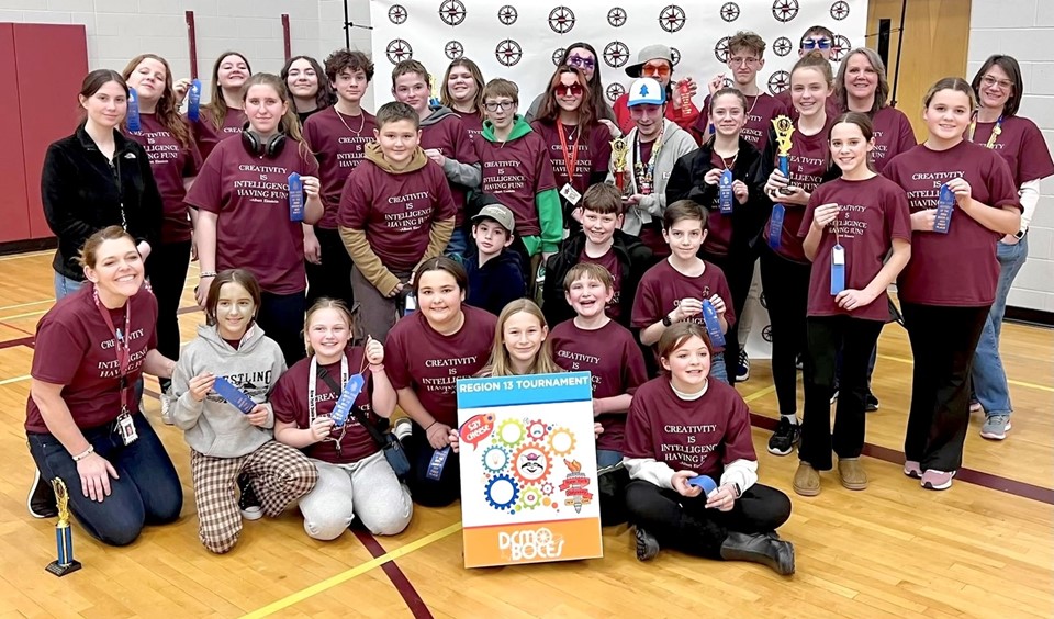 Odyssey of the Mind group pic (2/2025)