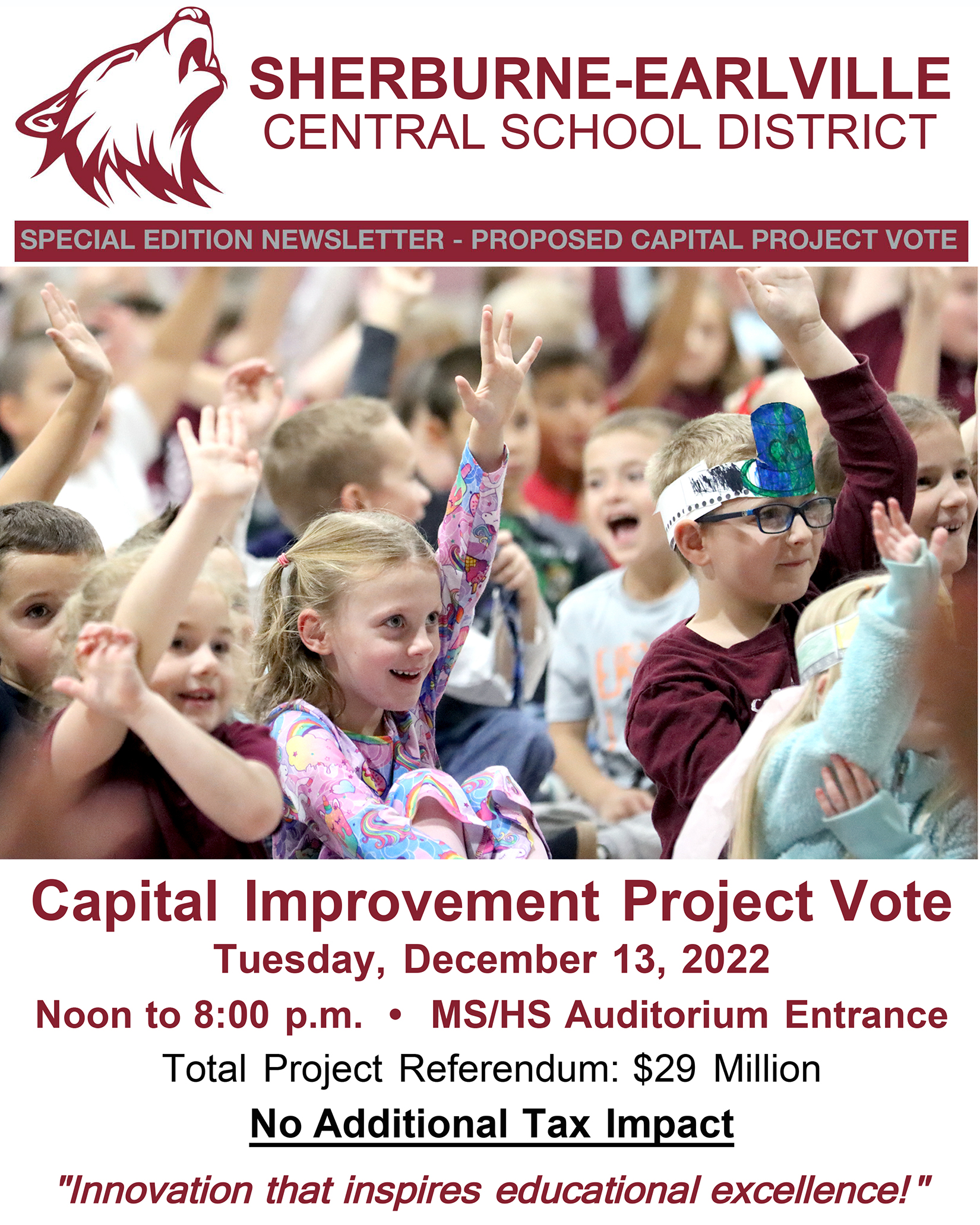 Capital Project Vote Newsletter (11/2022) 