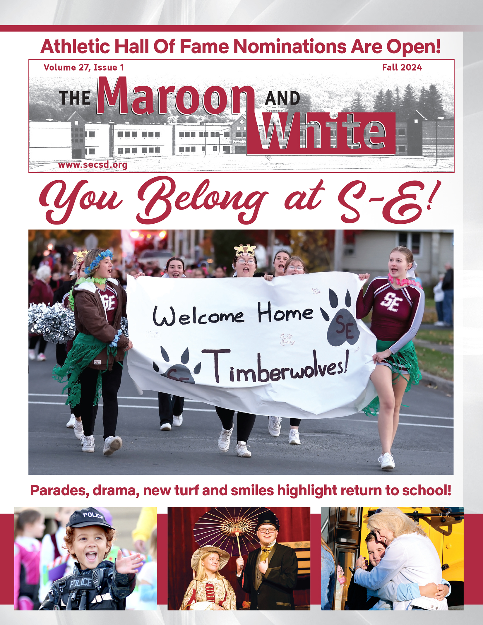 Maroon & White: Fall 2024 Cover